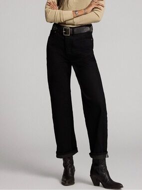 Ralph Lauren RRL | NWOT High Boy Fit Black Selvedge Jean
